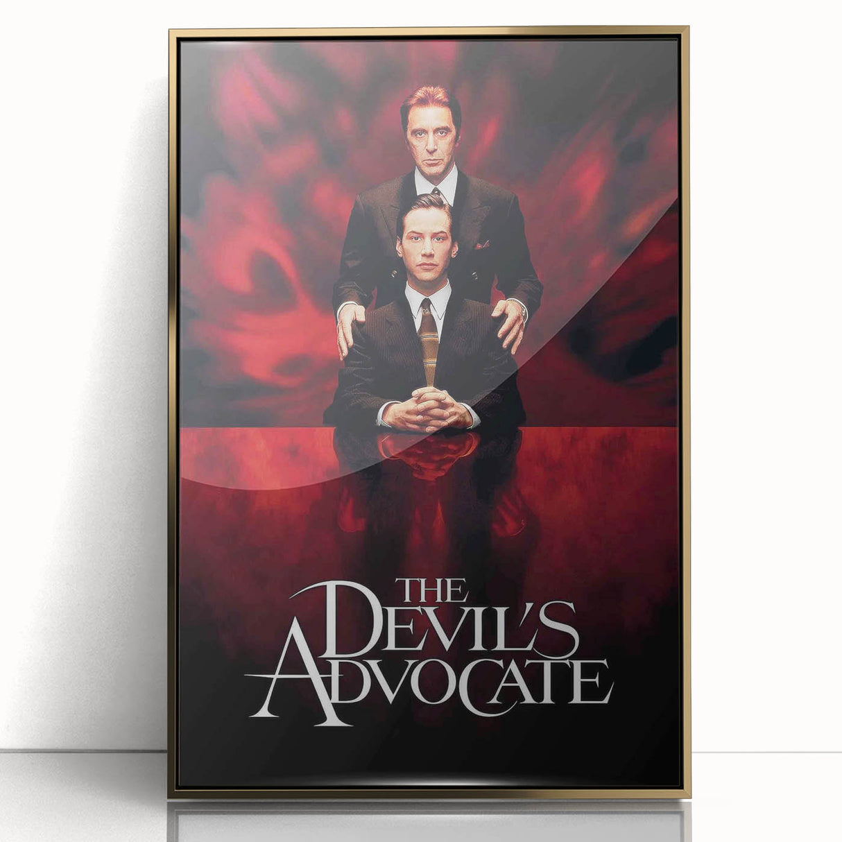 1990s Vintage Movie Poster – Classic 90s Film Art – The Devil’s Advocate