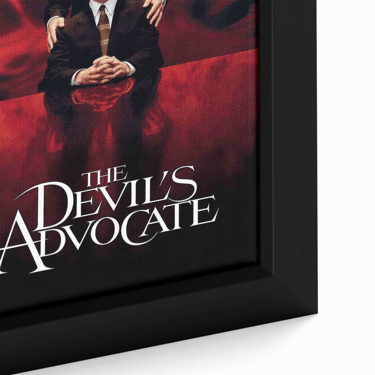 1990s Vintage Movie Poster – Classic 90s Film Art – The Devil’s Advocate