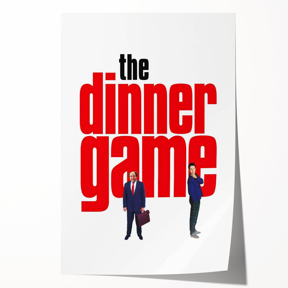 1990s Vintage Movie Poster – Classic 90s Film Art – The Dinner Game