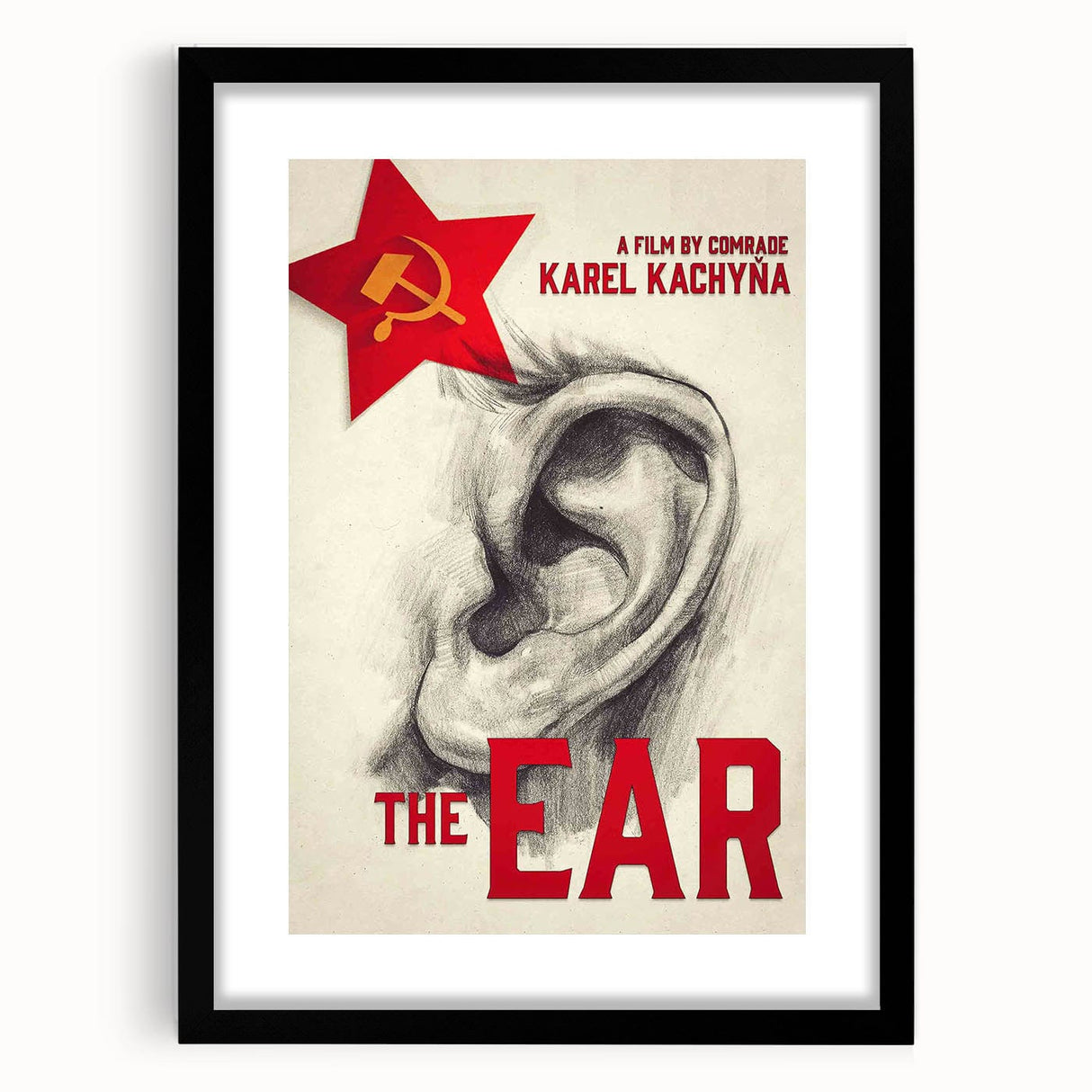 1990s Vintage Movie Poster – Classic 90s Film Art – The Ear