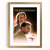 1990s Vintage Movie Poster – Classic 90s Film Art – The English Patient