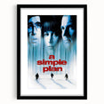 1990s Vintage Movie Poster - Classic 90s Film Art - A Simple Plan