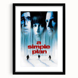 1990s Vintage Movie Poster - Classic 90s Film Art - A Simple Plan