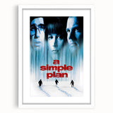 1990s Vintage Movie Poster - Classic 90s Film Art - A Simple Plan