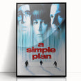 1990s Vintage Movie Poster - Classic 90s Film Art - A Simple Plan
