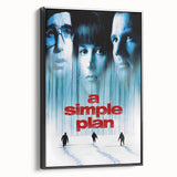 1990s Vintage Movie Poster - Classic 90s Film Art - A Simple Plan