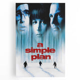1990s Vintage Movie Poster - Classic 90s Film Art - A Simple Plan