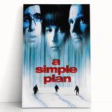 1990s Vintage Movie Poster - Classic 90s Film Art - A Simple Plan