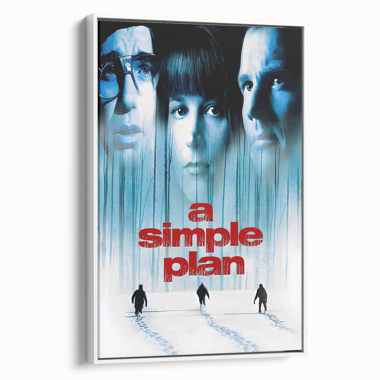 1990s Vintage Movie Poster - Classic 90s Film Art - A Simple Plan