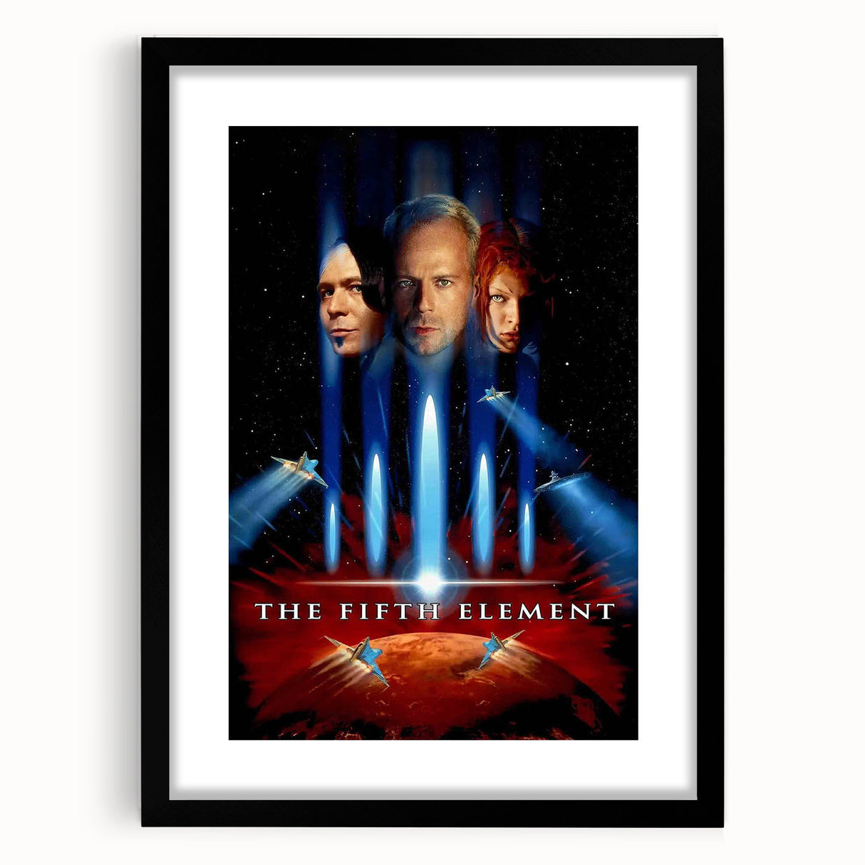 1990s Vintage Movie Poster – Classic 90s Film Art – The Fifth Element