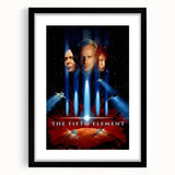 1990s Vintage Movie Poster – Classic 90s Film Art – The Fifth Element