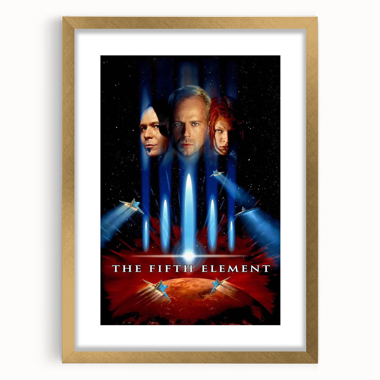 1990s Vintage Movie Poster – Classic 90s Film Art – The Fifth Element