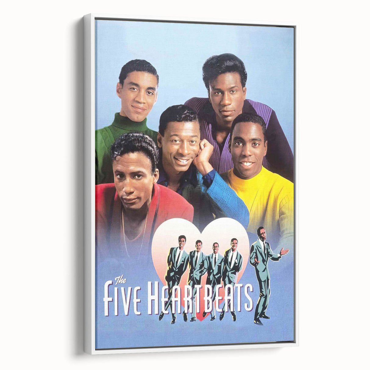 1990s Vintage Movie Poster – The Five Heartbeats Classic 90s Film Art