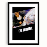 1990s Vintage Movie Poster – The Fugitive Retro 1990s Movie Print