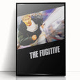 1990s Vintage Movie Poster – The Fugitive Retro 1990s Movie Print