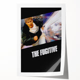 1990s Vintage Movie Poster – The Fugitive Retro 1990s Movie Print