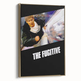 1990s Vintage Movie Poster – The Fugitive Retro 1990s Movie Print
