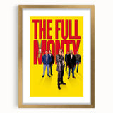 1990s Vintage Movie Poster – The Full Monty Classic 90s Film Art