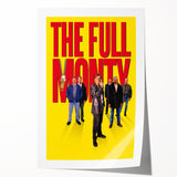 1990s Vintage Movie Poster – The Full Monty Classic 90s Film Art