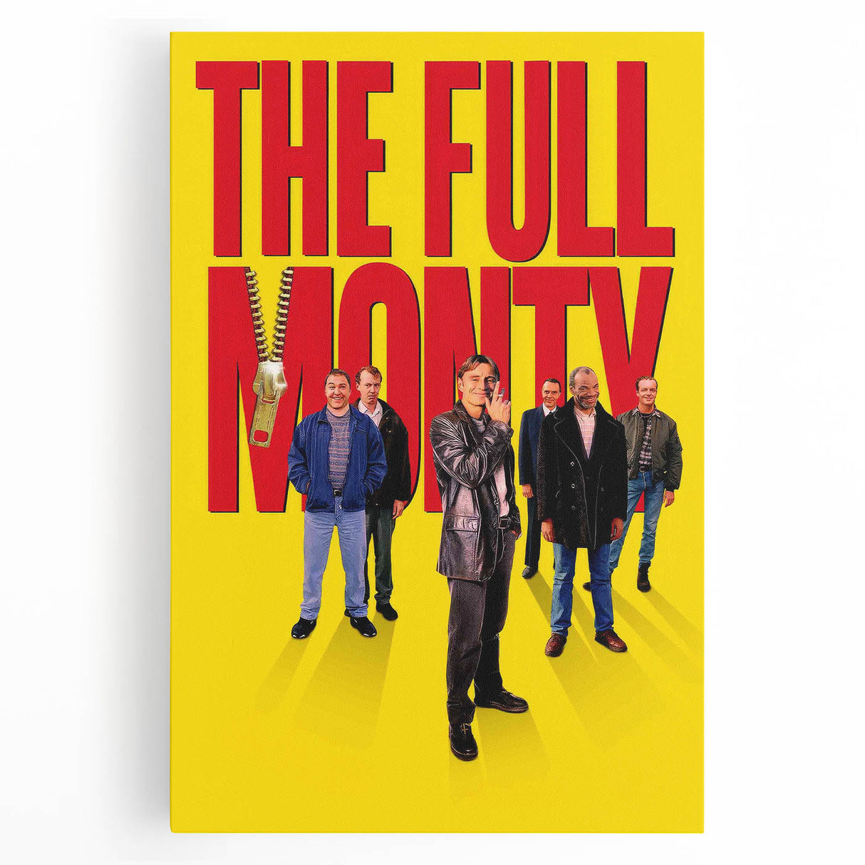 1990s Vintage Movie Poster – The Full Monty Classic 90s Film Art