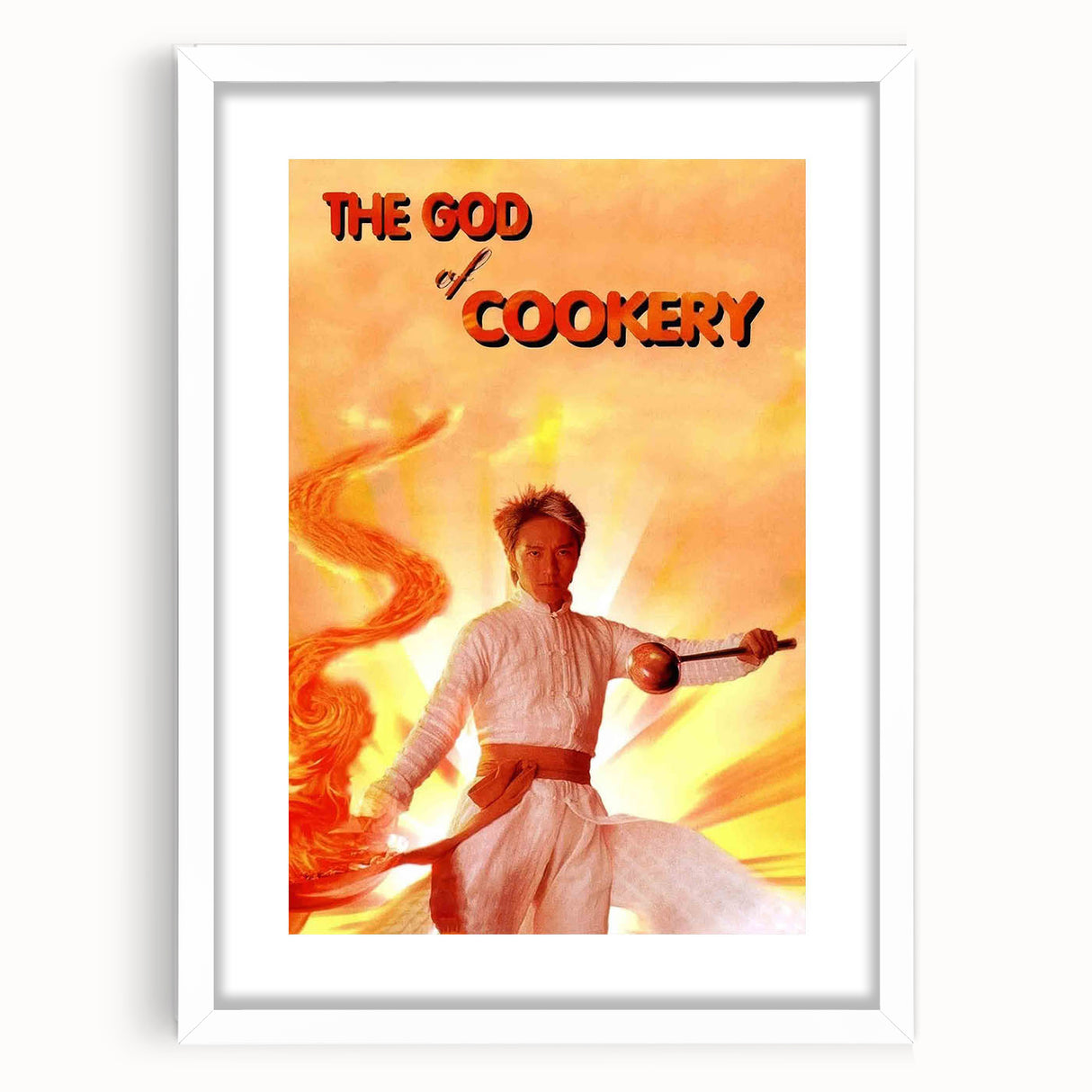 1990s Vintage Movie Poster – The God of Cookery Classic 90s Film Art