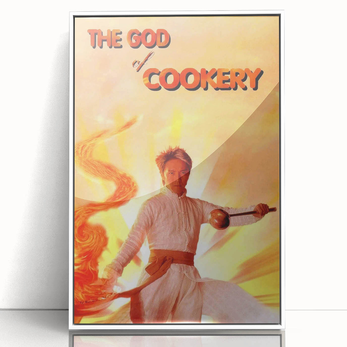 1990s Vintage Movie Poster – The God of Cookery Classic 90s Film Art