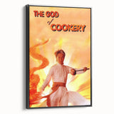 1990s Vintage Movie Poster – The God of Cookery Classic 90s Film Art