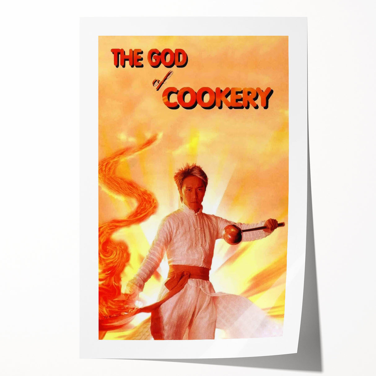 1990s Vintage Movie Poster – The God of Cookery Classic 90s Film Art