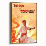 1990s Vintage Movie Poster – The God of Cookery Classic 90s Film Art