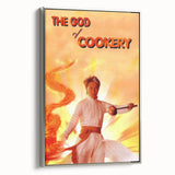 1990s Vintage Movie Poster – The God of Cookery Classic 90s Film Art
