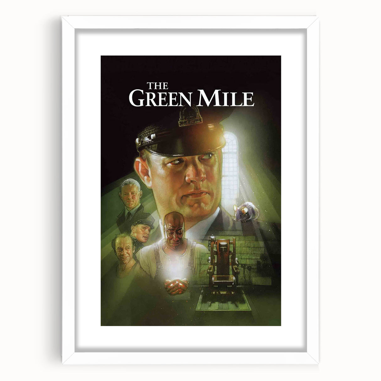 1990s Vintage Movie Poster – The Green Mile Classic 90s Film Art