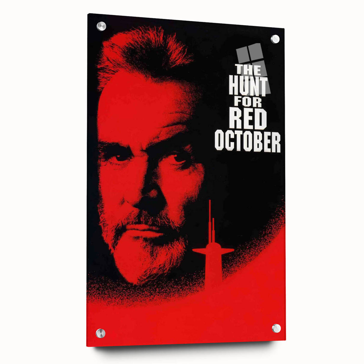 1990s Vintage Movie Poster – The Hunt for Red October Retro 90s Print