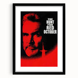 1990s Vintage Movie Poster – The Hunt for Red October Retro 90s Print