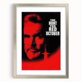 1990s Vintage Movie Poster – The Hunt for Red October Retro 90s Print