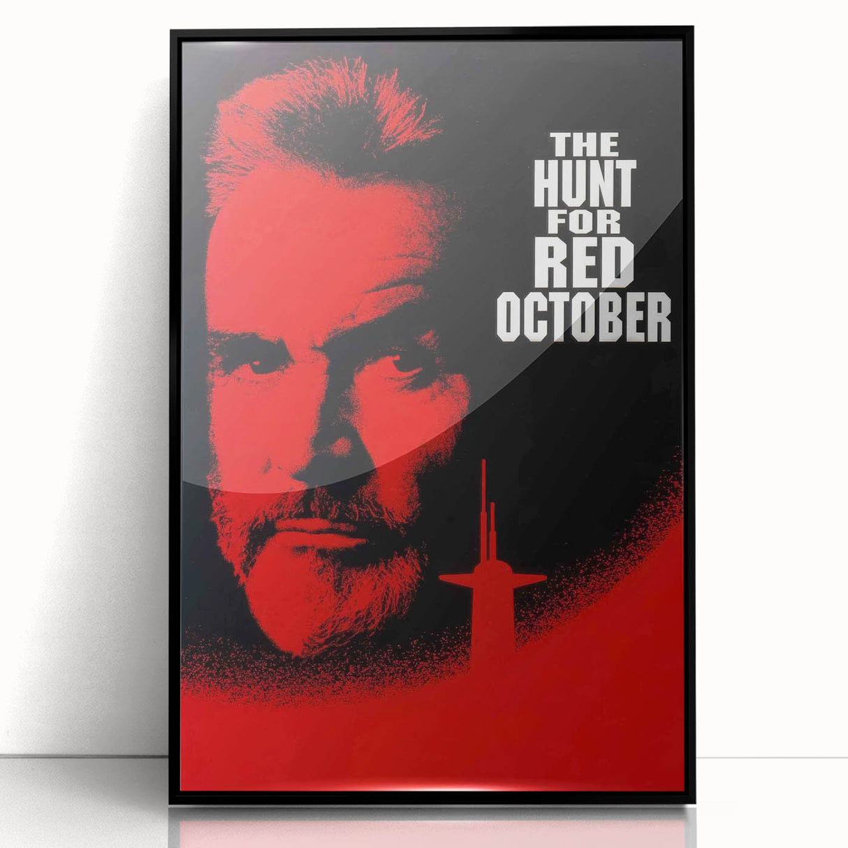 1990s Vintage Movie Poster – The Hunt for Red October Retro 90s Print