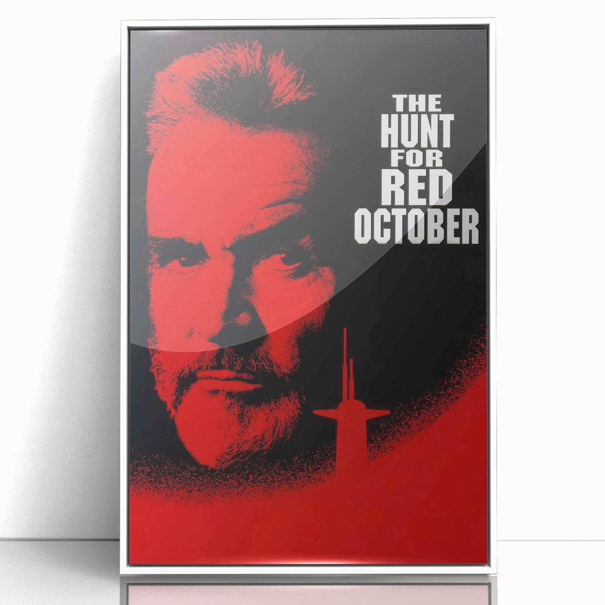 1990s Vintage Movie Poster – The Hunt for Red October Retro 90s Print