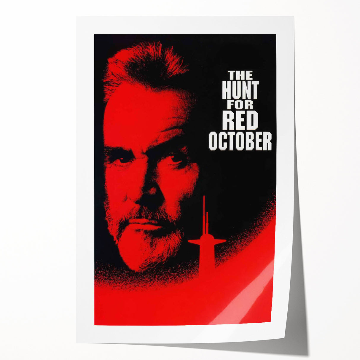 1990s Vintage Movie Poster – The Hunt for Red October Retro 90s Print