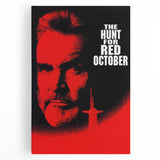 1990s Vintage Movie Poster – The Hunt for Red October Retro 90s Print