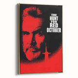 1990s Vintage Movie Poster – The Hunt for Red October Retro 90s Print