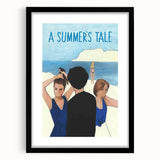 1990s Vintage Movie Poster - Classic 90s Film Art - A Summer’s Tale