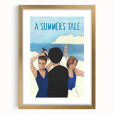 1990s Vintage Movie Poster - Classic 90s Film Art - A Summer’s Tale