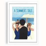 1990s Vintage Movie Poster - Classic 90s Film Art - A Summer’s Tale
