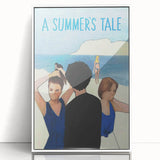 1990s Vintage Movie Poster - Classic 90s Film Art - A Summer’s Tale