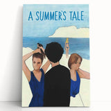 1990s Vintage Movie Poster - Classic 90s Film Art - A Summer’s Tale