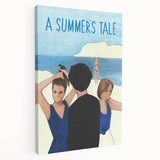 1990s Vintage Movie Poster - Classic 90s Film Art - A Summer’s Tale