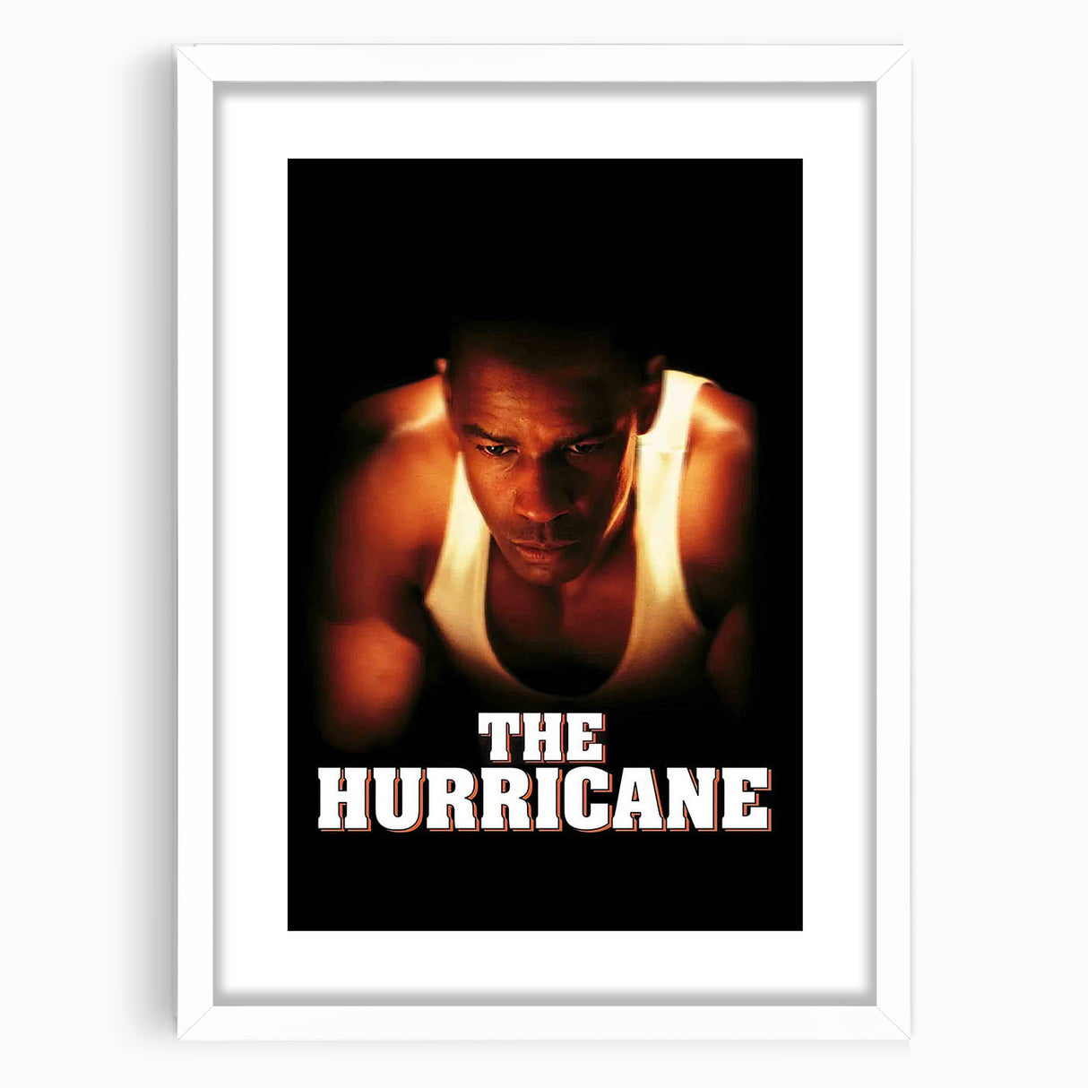 1990s Vintage Movie Poster – The Hurricane Classic 90s Film Art