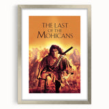 1990s Vintage Movie Poster – The Last of the Mohicans Retro 90s Print
