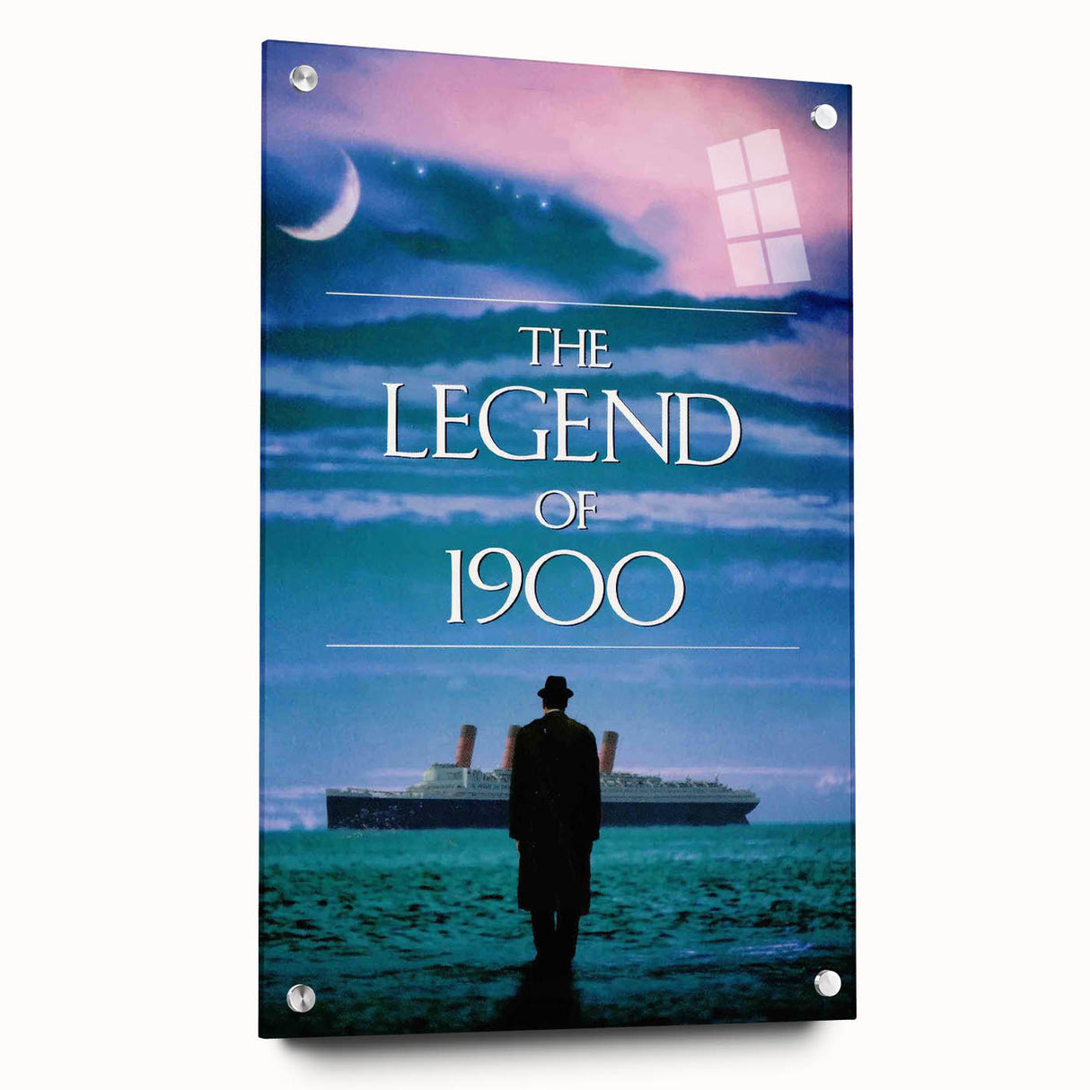 1990s Vintage Movie Poster – The Legend of 1900 Classic 90s Film Art
