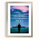 1990s Vintage Movie Poster – The Legend of 1900 Classic 90s Film Art