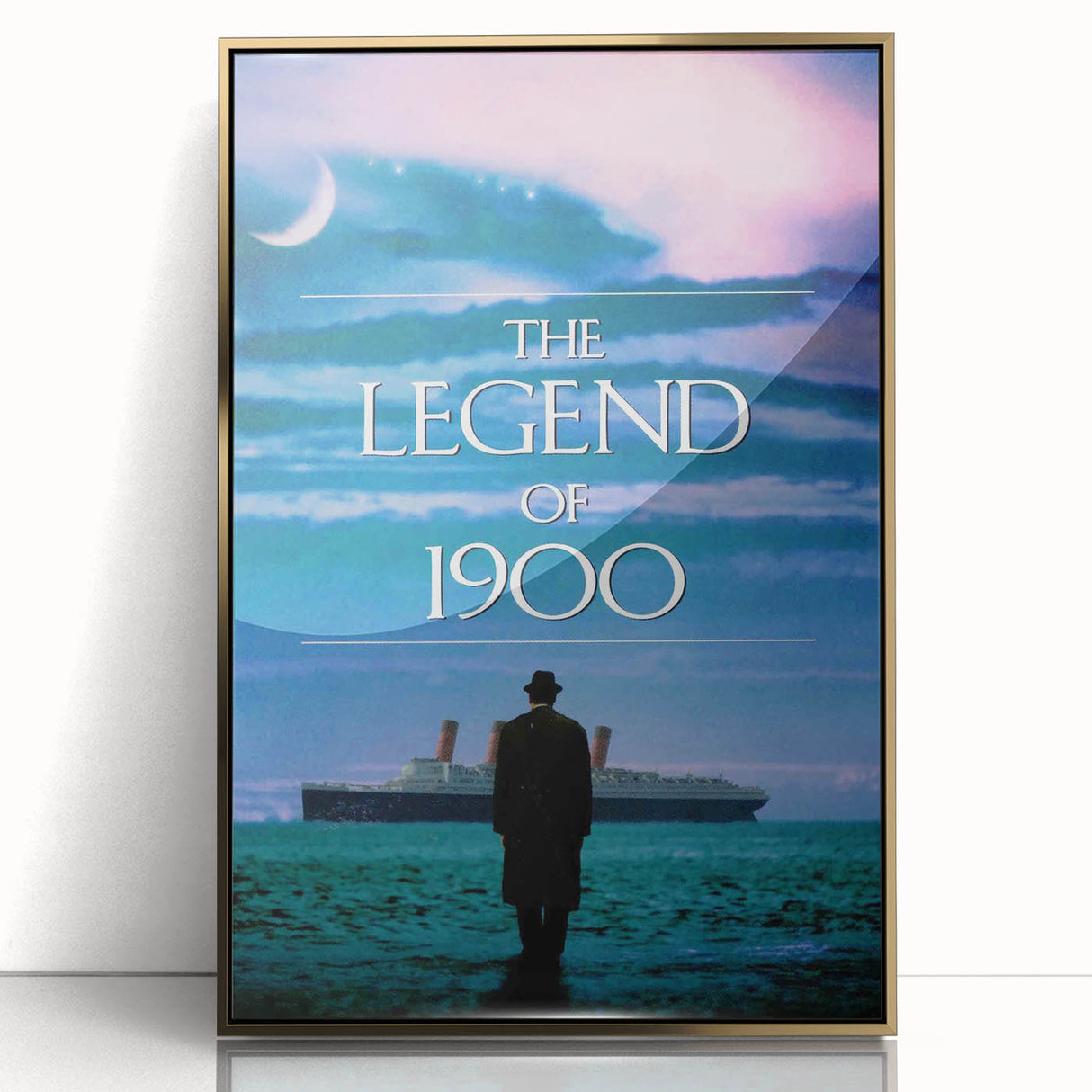 1990s Vintage Movie Poster – The Legend of 1900 Classic 90s Film Art